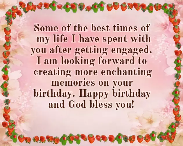 Happy Birthday To My Fiance Female Happy Birthday To My Fiance Female