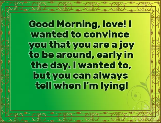 Love Morning Message To Her