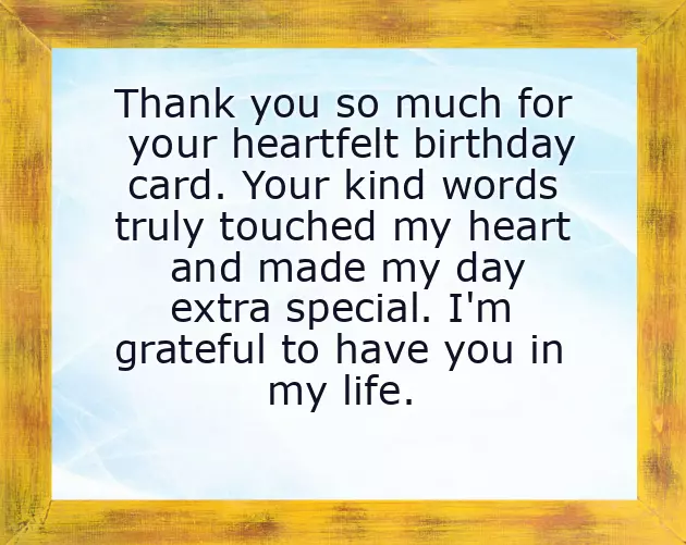 Touching Birthday Letter Friend