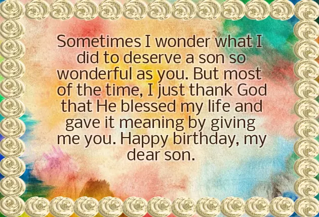Happy Birthday To My Youngest Son Happy Birthday To My Youngest Son