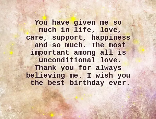 Sister Birthday Wishes To Brother