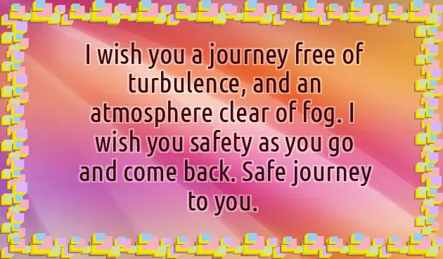 I Wish You A Nice Vacation