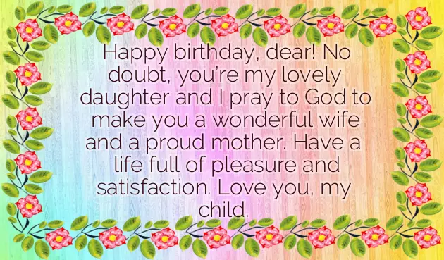Meaningful Happy Birthday Daughter Quotes Meaningful Happy Birthday Daughter Quotes