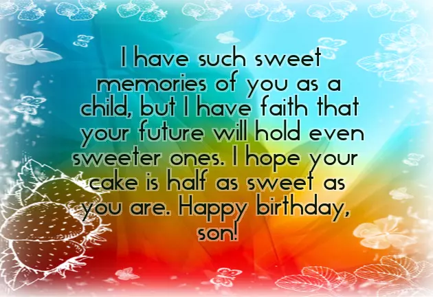 Birthday Wishes For Son From Parents Birthday Wishes For Son From Parents