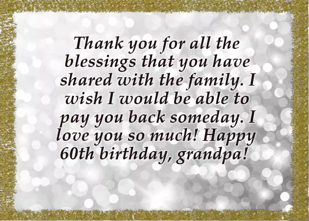 Happy Birthday To My Grandfather