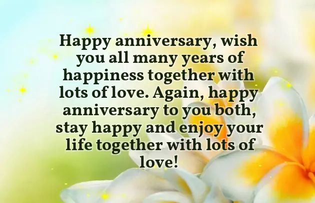 Wedding Anniversary Wishes To Brother And His Wife Wedding Anniversary Wishes To Brother And His Wife