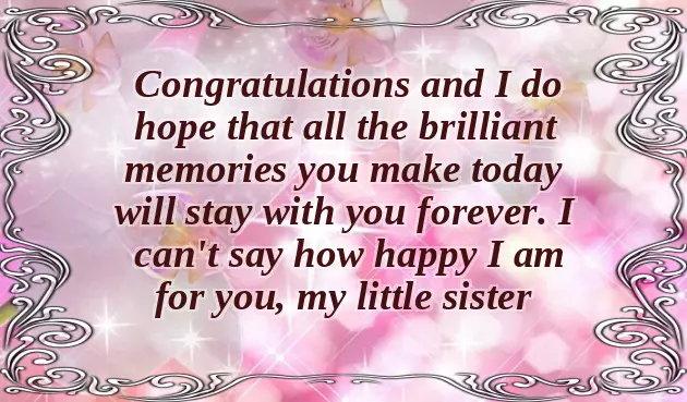 Congratulations Big Sister