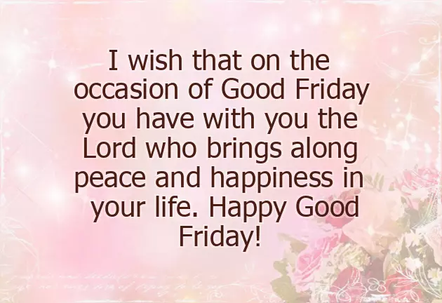 Free Good Friday Message Free Good Friday Message