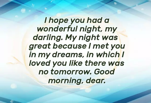 Morning Wish For Boyfriend