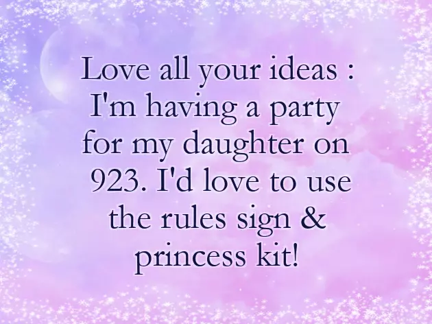 Happy Birthday Princess Olivia