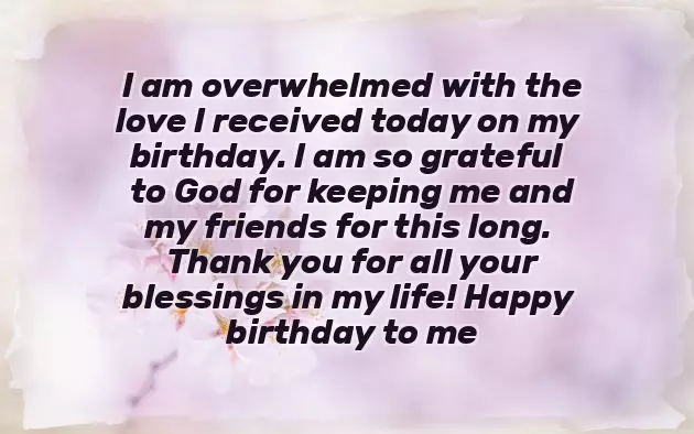 Spiritual Thank You For Birthday Wishes