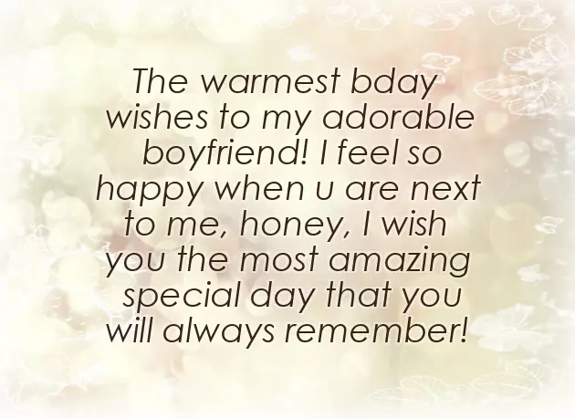Cute Birthday Greetings For Boyfriend Cute Birthday Greetings For Boyfriend