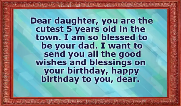 5Th Birthday Quotes For My Daughter 5Th Birthday Quotes For My Daughter