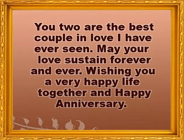 1St Wedding Anniversary Wishes For Brother
