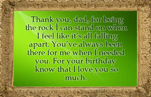 Wishing Your Dad A Happy Birthday