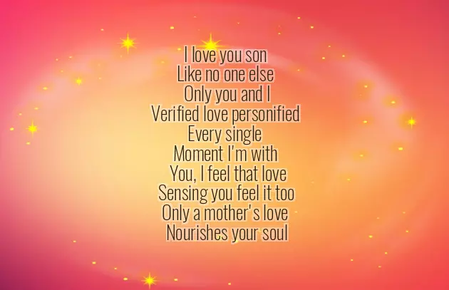 Poem For Son Poem For Son
