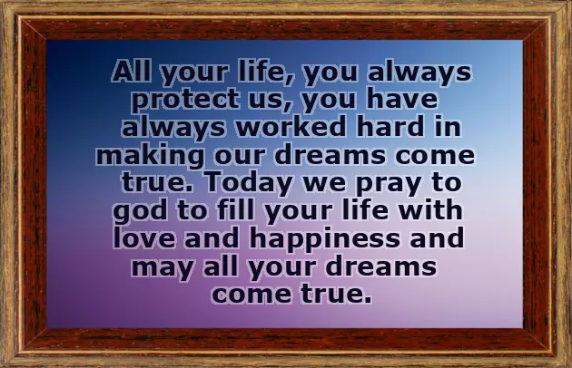 Wish To Father Birthday