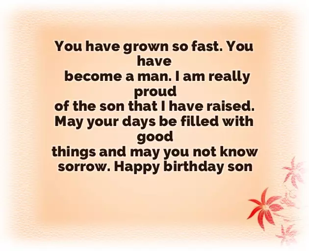 Poem For My Son On His Birthday Poem For My Son On His Birthday