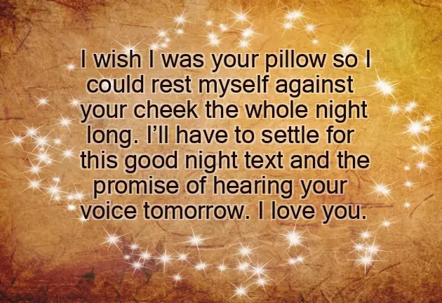 Good Night Wishes For Loved Ones