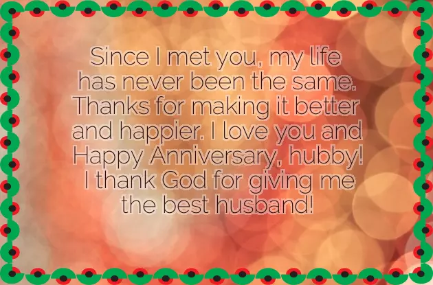 Romantic Marriage Anniversary Wishes For Wife