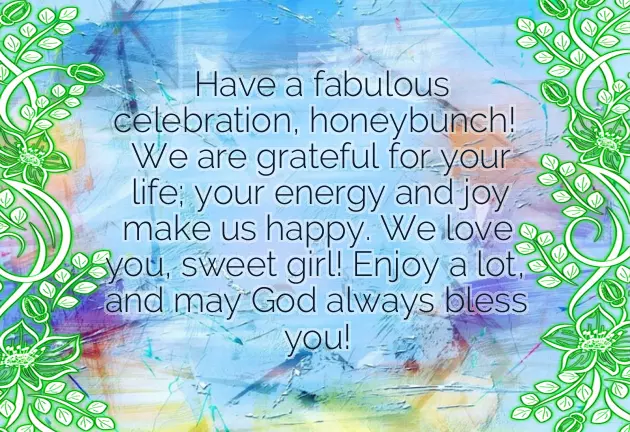 Cute Birthday Wish For Girl