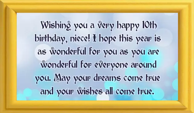 Birthday Wishes For A Special Niece