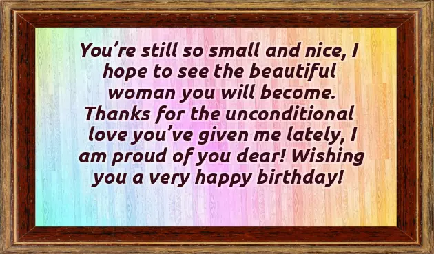 5 Years Birthday Wishes To My Daughter