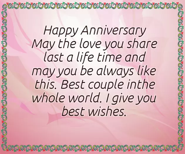 Happy Anniversary For Sister