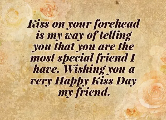 Kiss Day Messages For Girlfriend