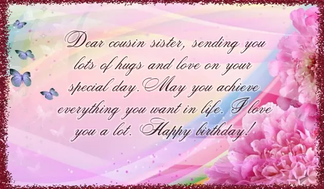 Congratulations Cousin