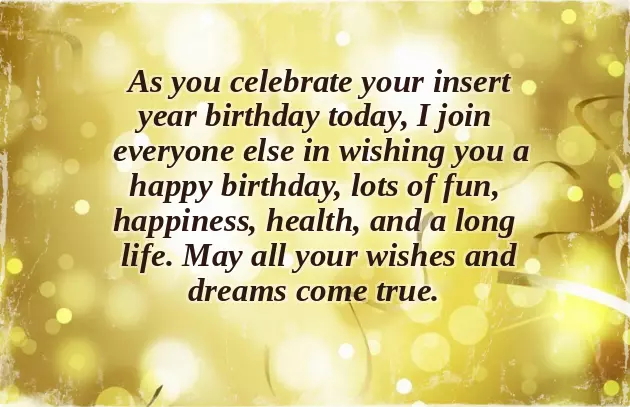 Birthday Wishes For 75 Year Old Man