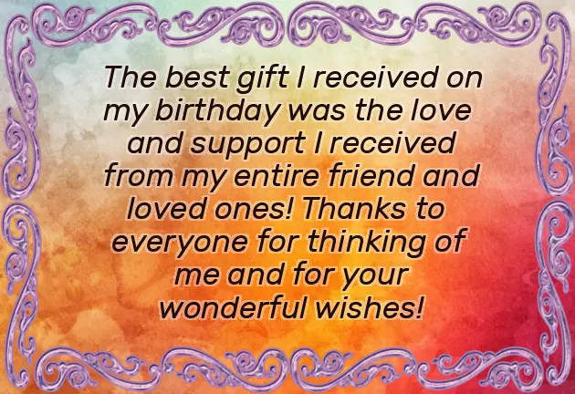 Big Thanks For Birthday Wishes Big Thanks For Birthday Wishes