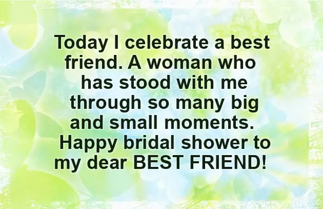 Bride To Be Quotes From A Friend