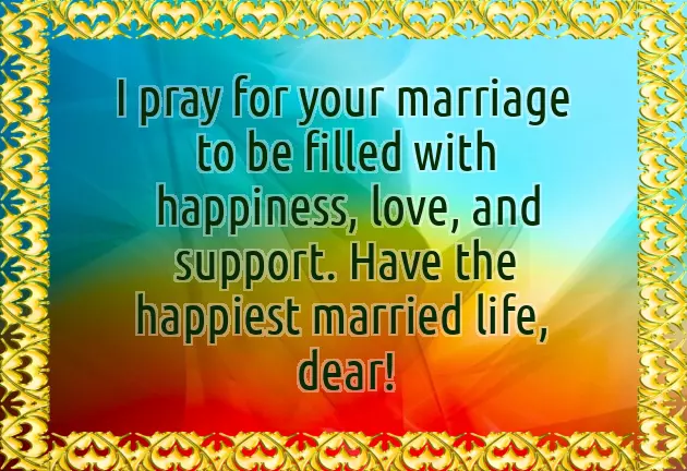 Congratulations For Your Upcoming Wedding