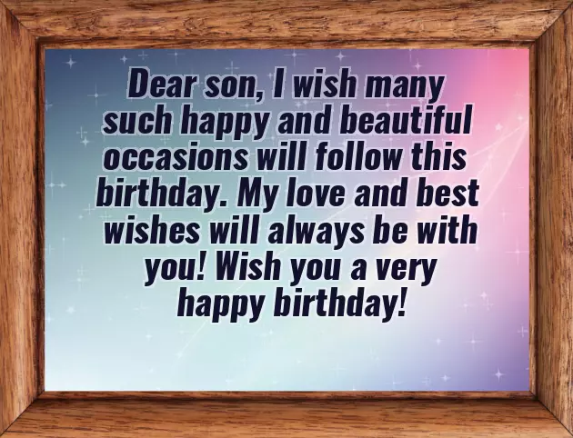 Greetings For Birthday Of My Son Greetings For Birthday Of My Son