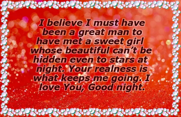 Good Night My Love I Miss You