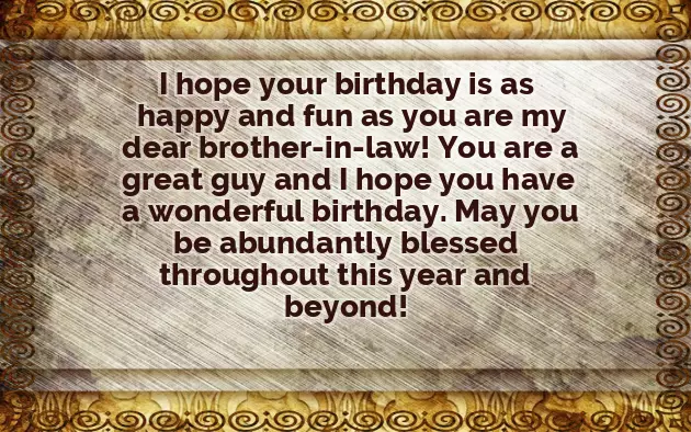 Quotes For Brother Birthday From Sister