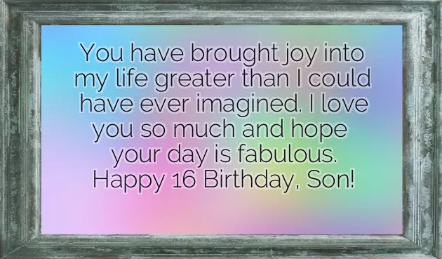 Happy Sweet 16 Granddaughter