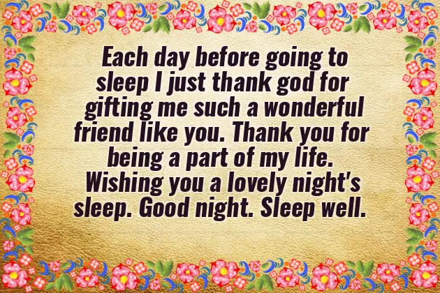 Good Night Sweet Dreams My Dear Friend Good Night Sweet Dreams My Dear Friend