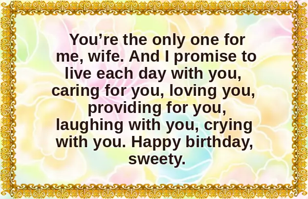 Happy Birthday Whatsapp Status For Wife