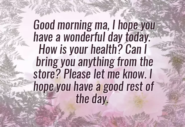 Good Morning Message From Daughter To Mother Good Morning Message From Daughter To Mother