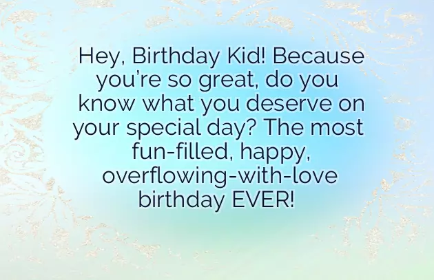 Happy Birthday Wishes My Child