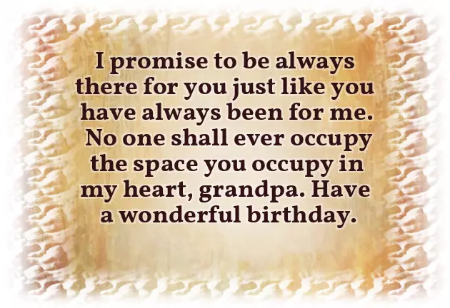 Happy Birthday To My Grandfather