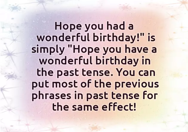 I Wish You A Wonderful Day