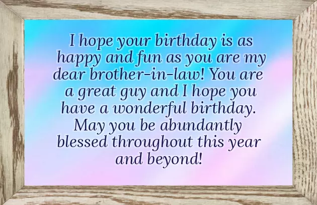 Happy 50Th Birthday Brother In Law