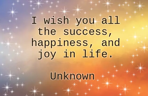 Best Wishes To Your Family