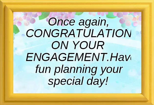 Congratulations On Your Engagement Congratulations On Your Engagement
