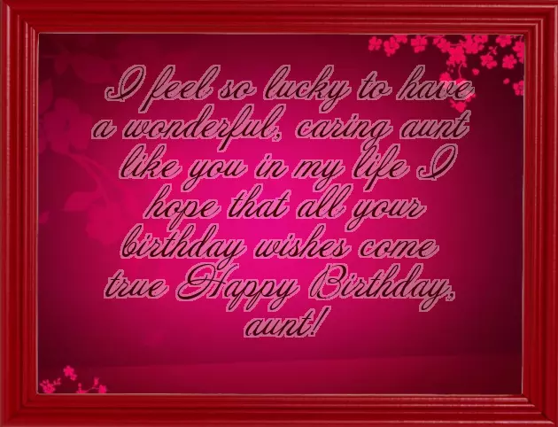 Happy Birthday To You Aunty Happy Birthday To You Aunty