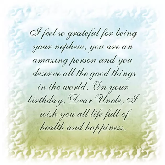 Uncle Birthday Wishes Quotes Uncle Birthday Wishes Quotes