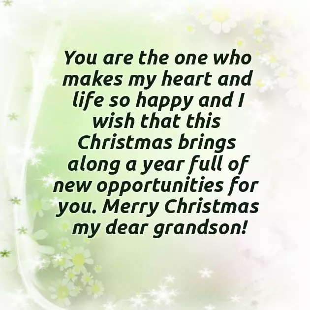 Christmas Wishes For Grandchildren